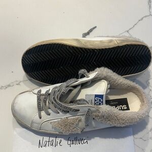 Golden Goose Superstar Slides